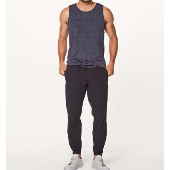 Lululemon Men’s Black In Mind Pant Size L - Picture 1 of 11